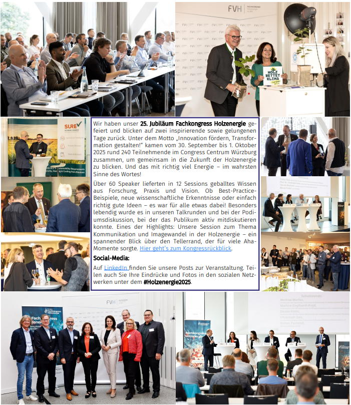 Fotocollage Holzkongress 2025